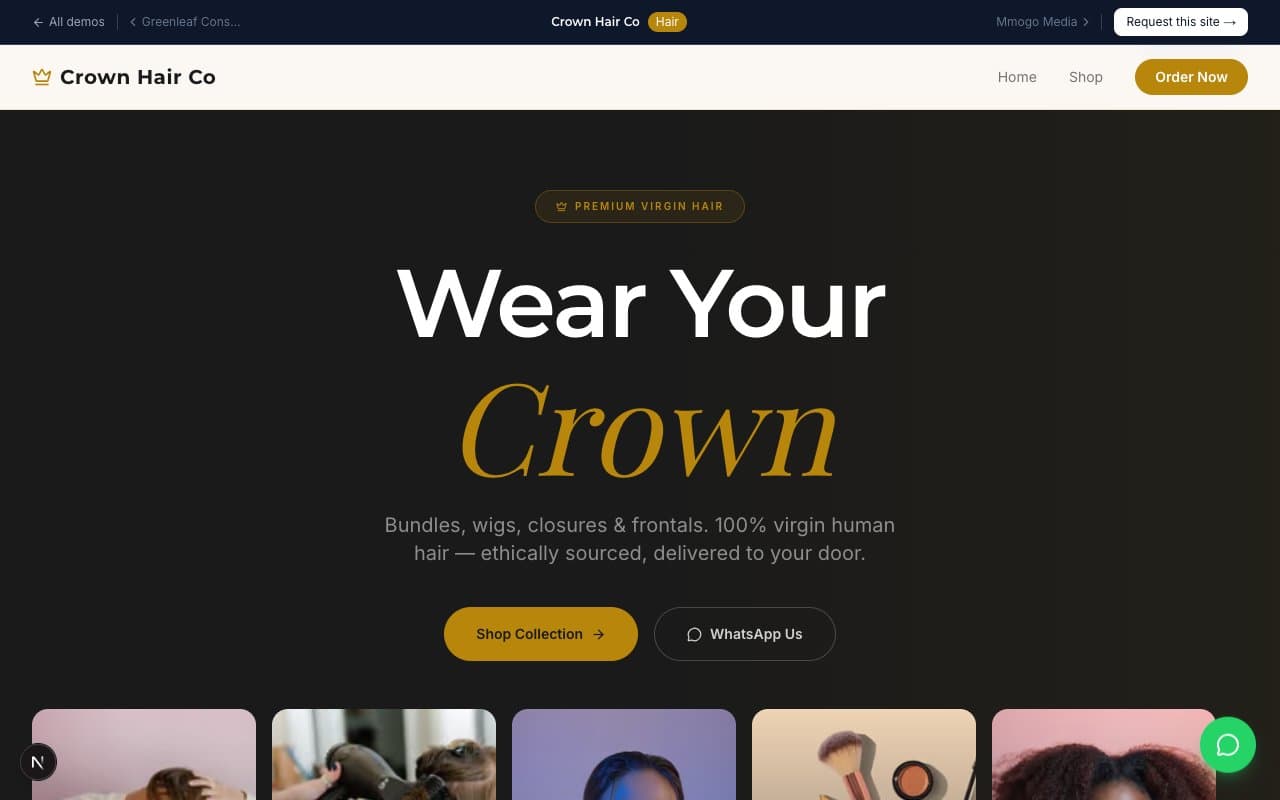 Crown Hair Co preview