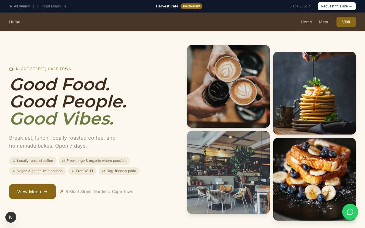Harvest Café preview