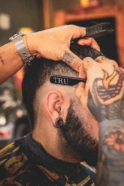 Fade haircut